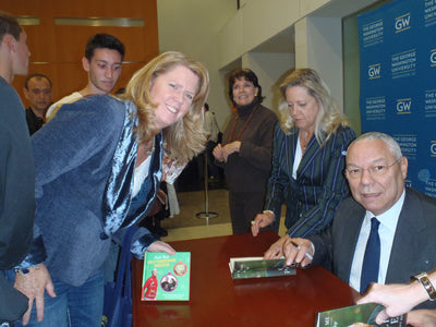 Swapping Book Stories with Colin Powell