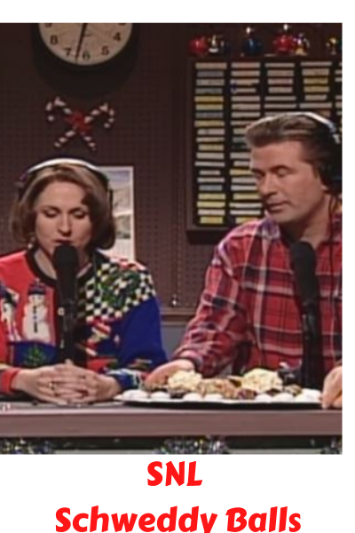Schweddy Balls  - An SNL Christmas Classic Complete with Ugly Christmas Sweaters