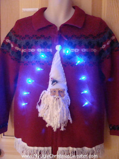 light up christmas sweater
