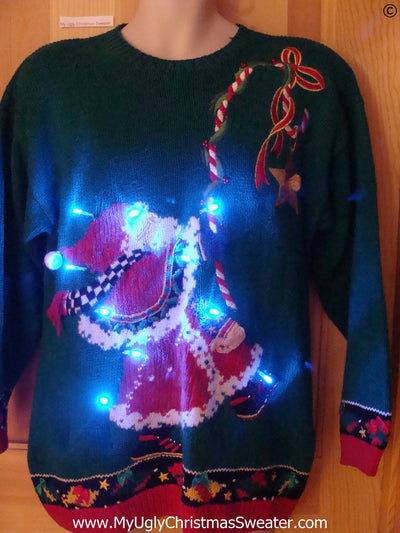 ugly christmas sweaters light up