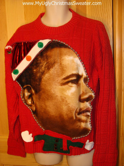 obama sweater