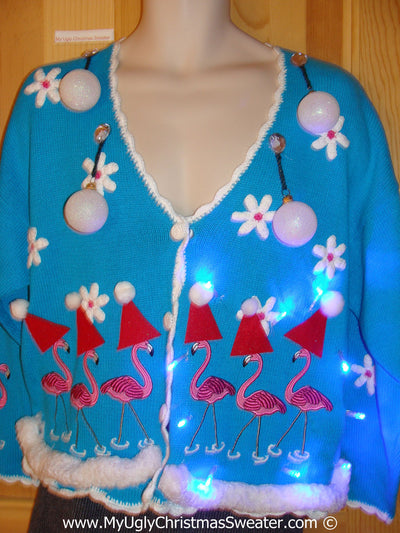 light up ugly christmas sweaters