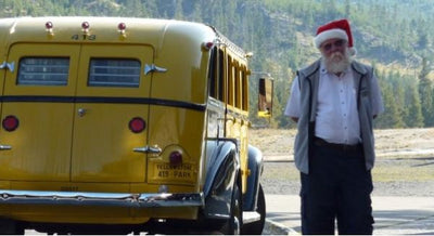 Christmas in August at Yellowstone National Park - Break Out Your Ugly Christmas Sweater