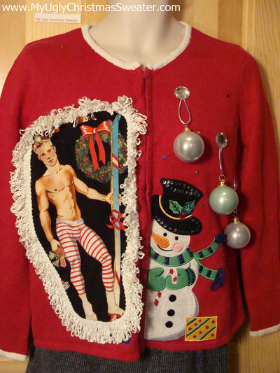 ugly christmas sweaters sexy naughty