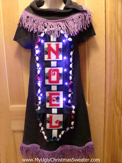 christmas dress with lights