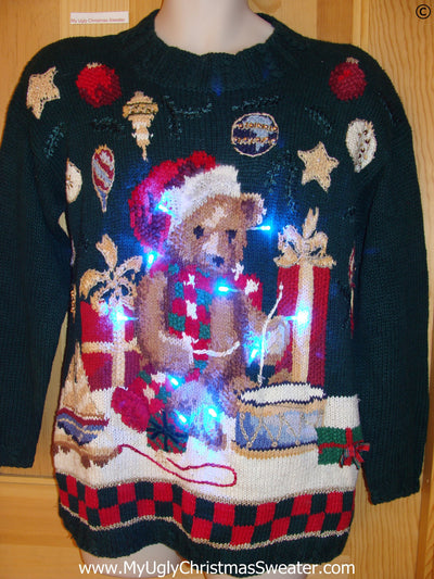 ugly christmas sweaters with lights