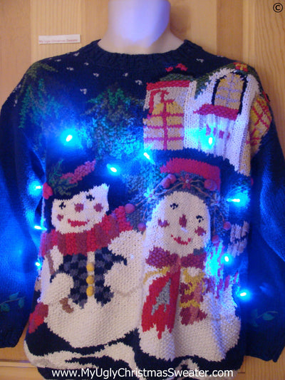 funny light up christmas sweater