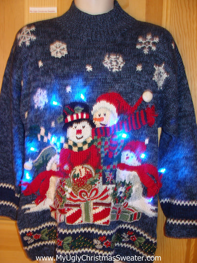 light up christmas sweater