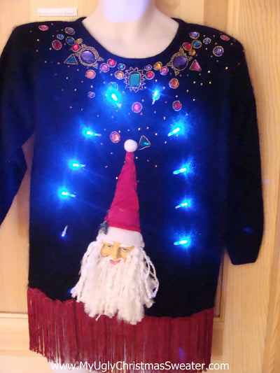 ugly christmas sweaters with lights
